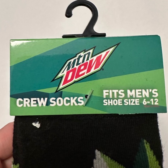 Mtn Dew crew socks mens - Picture 5 of 6